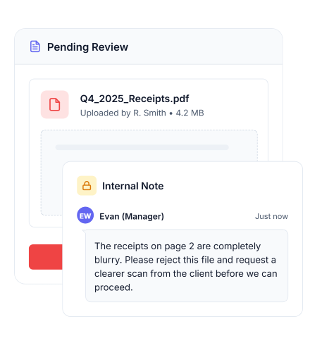 Streamlined Document Reviews
